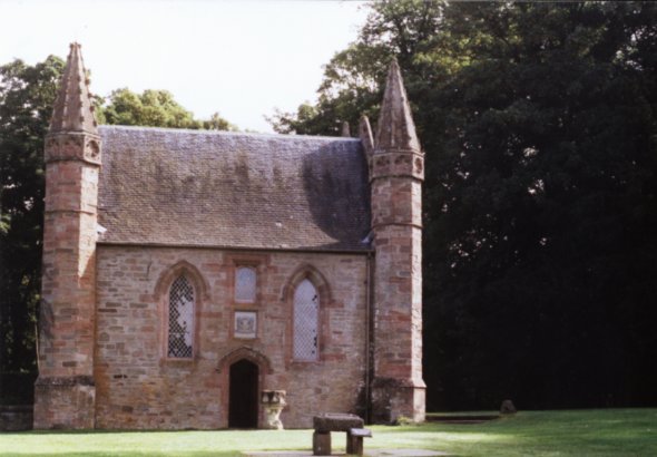 ANCIENT CHAPEL ON MOOT HILL