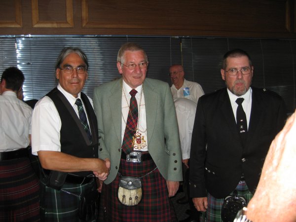 LORD PROVOST PETER JAMES STEPHEN & JOE WHITE