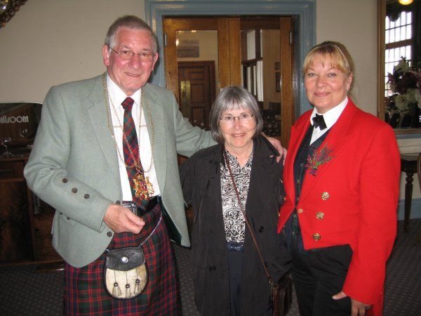 PAT WITH LORD PROVOST & SECRETARY