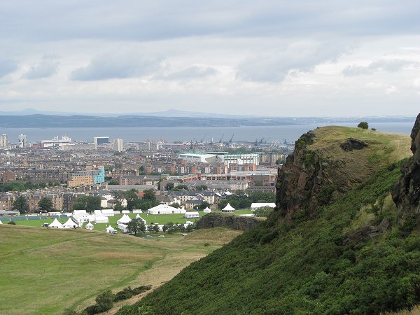 HOLYROOD PARK BEING SET UP