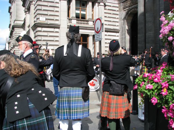 LINEUP FOR PARADE