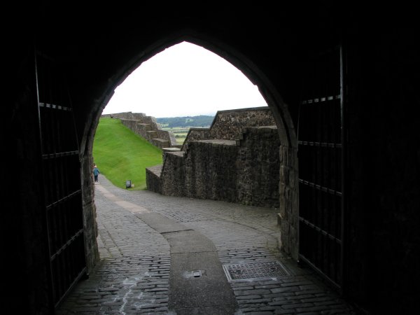 VIEW FROM TUNNEL