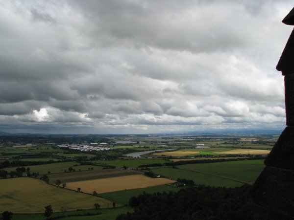 VIEW OF FIELDS FROM TOP