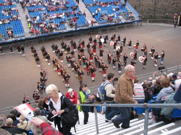 NEW FORMATION PRACTISED AT PITLOCHRY
