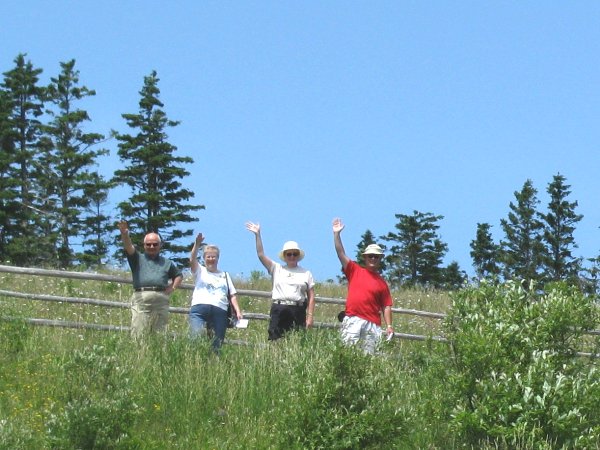 DENIS, BARBARA, JACQUIE, IAN