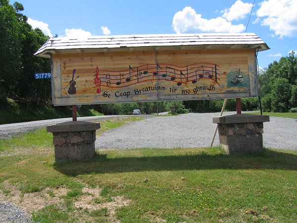 SIGN ON HWY