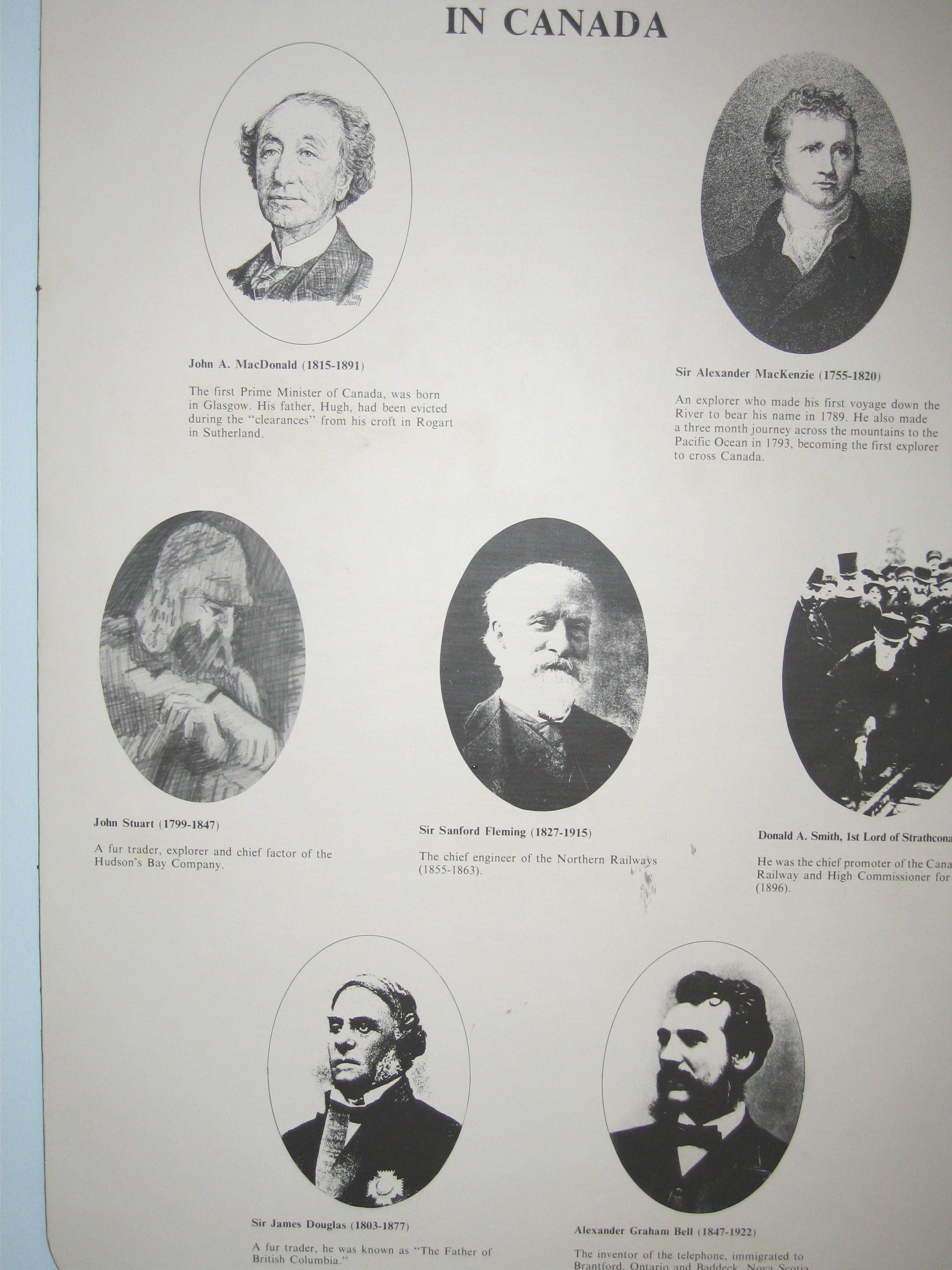 FAMOUS CANADIAN SCOTS