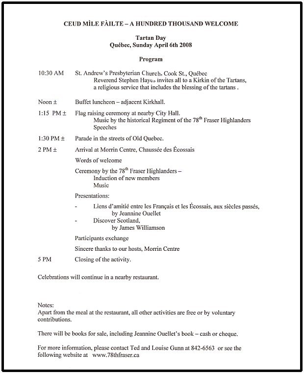 PROGRAMME