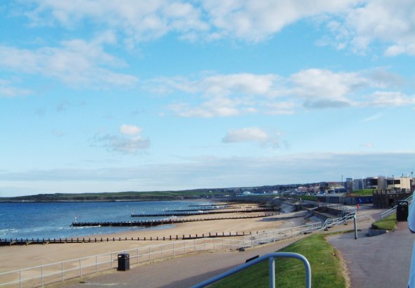 BEACH SCENE