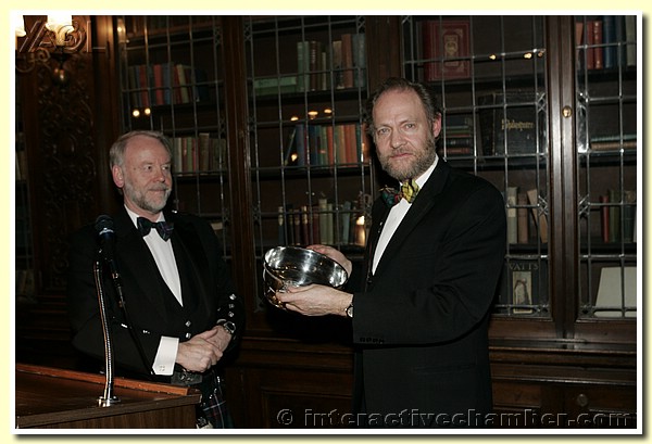 PRESENTATION OF AWARD